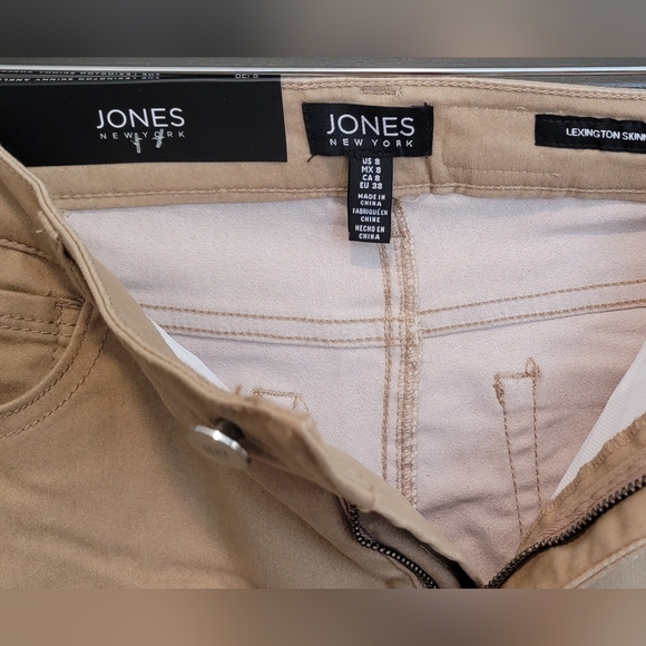 Jones New York Lexington Skinny Ankle pants, Size 8, NWT - Picture 3 of 8